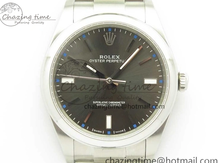 MiroTime 0511 Oyster Perpetual 39mm 114300 UBF 1:1 Best Edition Gray Dial on SS Bracelet A GoodFit 3295